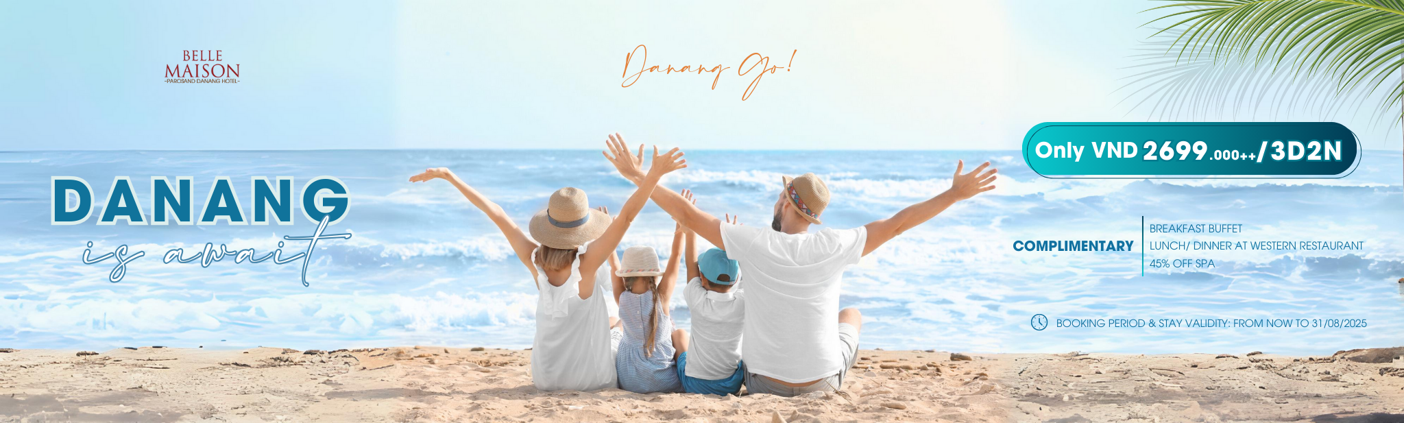 BEST DEAL, BEST STAY IN DANANG CITY ONLY 2.699.000++VND